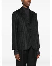 Barena - Pinstripe-Pattern Notched-Lapels Jacket - Lyst