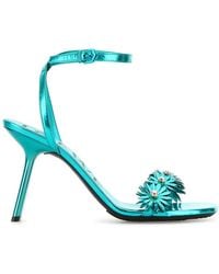 Loewe - Petal Flower Crystal Sandal 90 - Lyst