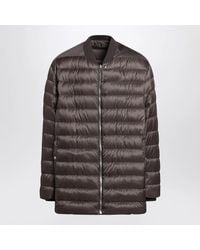 Moncler - Mud-Colored Quilted Zip-Up Down Jacket - Lyst