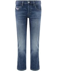 DIESEL - 1992 D-Jiann Slim Fit Jeans Cotton Straight-Leg - Lyst