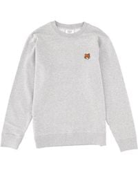 Maison Kitsuné - "Fox Head" Sweatshirt - Lyst