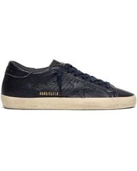 Golden Goose - Super-Star Leather Sneakers - Lyst