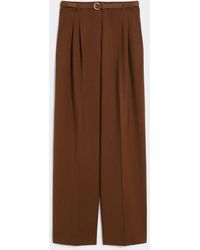 Max Mara - Mstbacio Trouser Chocolate - Lyst