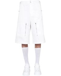 McQueen - Japanese Gabardine Shorts - Lyst