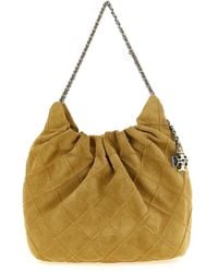 Tory Burch - 'Hobo Mini Fleming' Shoulder Bag - Lyst