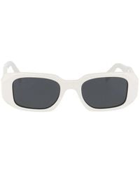 Prada - Acetate Talc Sunglasses - Lyst