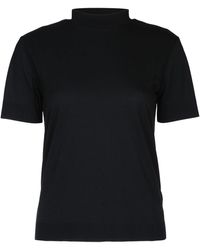 Calvin Klein - Ss Refined Cotton Mock Nk Tee - Lyst