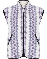 Isabel Marant - Printed Reversible Vest - Lyst