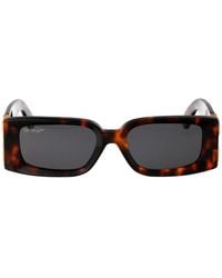 Off-White c/o Virgil Abloh - Acetate Havana Sunglasses - Lyst