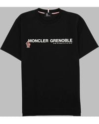 Moncler - Logo Graphic T-Shirt For - Lyst