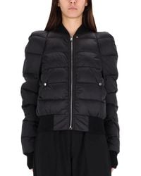 Rick Owens - "Comforter" Down Bomber Jacket - Lyst