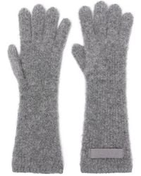 Jacquemus - Full-Finger Ribbed Gloves - Lyst