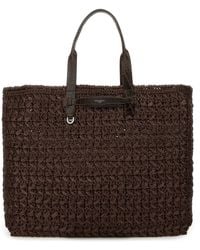 Dolce & Gabbana - Dolce & Gabbana Woven Mesh Shopping Bag - Lyst