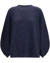 Fabiana Filippi - Bouclé Yarn Sweater - Lyst