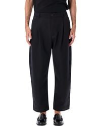 Studio Nicholson - Tuck Pleated Trousers - Lyst