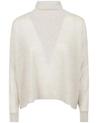 C.t. Plage - Cashmere High-Neck Sweater - Lyst