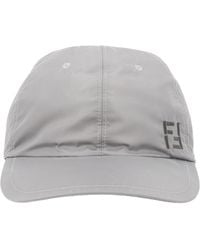 Fendi - Logo Baseball Cap - Lyst