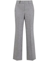Peserico - Linen And Wool Pants - Lyst