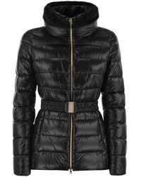 Herno - Claudia Belted Down Jacket - Lyst