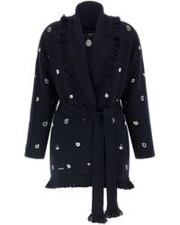 Alanui - Virgin Wool Cardigan - Lyst