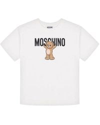 Moschino - "Teddy Bear" Logo T Shirt - Lyst