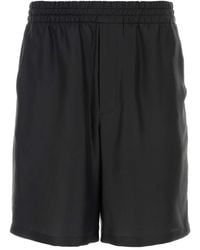 Prada - Twill Bermuda Shorts - Lyst