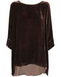 BIANCO LEVRIN - Rene Round Neck Shirt - Lyst