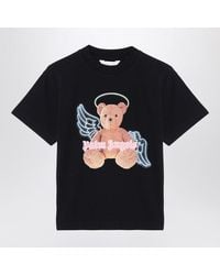 Palm Angels - Cotton T-Shirt With Logo Print - Lyst