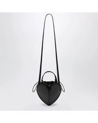 ROTATE BIRGER CHRISTENSEN - Heart Bag Croco Croceffect Patent Leather Bag - Lyst