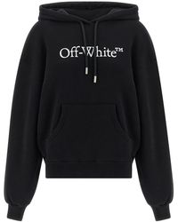 Off-White c/o Virgil Abloh - 'Big Logo Bookkish' Hoodie - Lyst