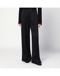 Jil Sander - Satin Palazzo Pants - Lyst
