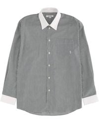 Sporty & Rich - Sporty&Rich Logo Striped Shirt - Lyst