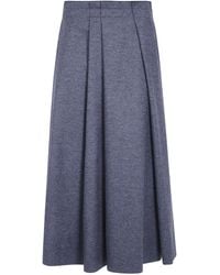 Sofie D ́hoore - "Savy" Wide Gathered Skirt - Lyst