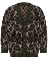 R13 - Animal Print Cardigan - Lyst