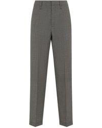 Prada - Embroidered Wool Pant - Lyst