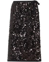 Prada - Polyamide Midi Skirt - Lyst