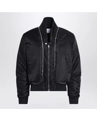 McQueen - Nylon Zip Bomber - Lyst