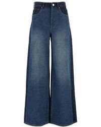 Camilla & Marc - Two-Tone Denim Palma Wide-Leg Jeans - Lyst