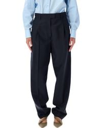 Prada - Light Mohair Loose Pants - Lyst