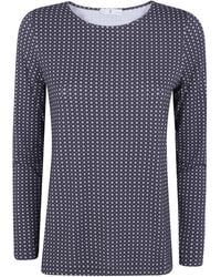 Whyci - Round Neck T-Shirt - Lyst