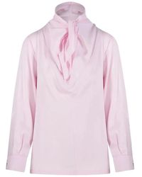 Max Mara - "Mxmbadia" Classic Silk Shirt - Lyst