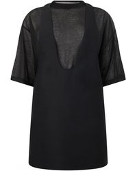 Balenciaga - Tunic With V-Neck - Lyst
