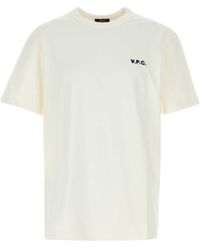 A.P.C. - T-Shirt Boxy Petit Vpc - Lyst