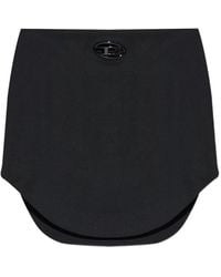 DIESEL - Polyester Wool Elastane Shorts - Lyst