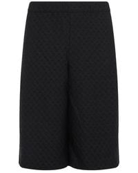 McQueen - Viscose Blend Bermuda Shorts - Lyst