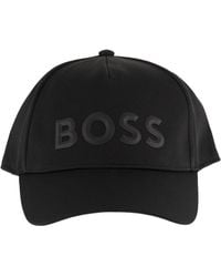 BOSS - Cap With Rubberised Logo - Lyst