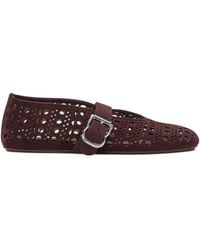 Alaïa - "Vienne" Mary Jane Ballet Flats - Lyst