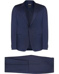 ZEGNA - Wool Blend Two-Piece Suit - Lyst
