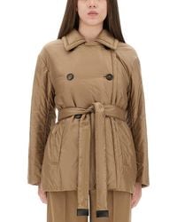 Max Mara - Calla Padded Trench Coat - Lyst