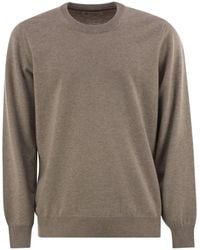 Brunello Cucinelli - Pure Cashmere Crew-Neck Sweater - Lyst